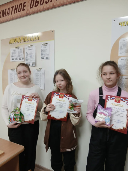 Рождественские шашки.