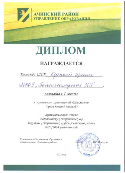 Спартакиада ШСК.