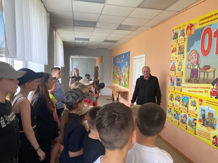 Беседа по пожарной безопасности летом.